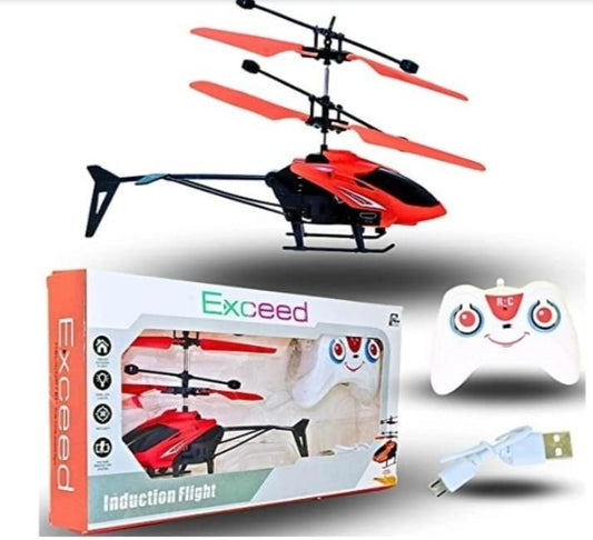 2 in 1 Remote Helicopter Assorted Colour (Pack of 1)