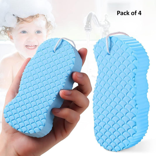 Kids Magic Bath Sponge Exfoliating Brush (Pack of 4)